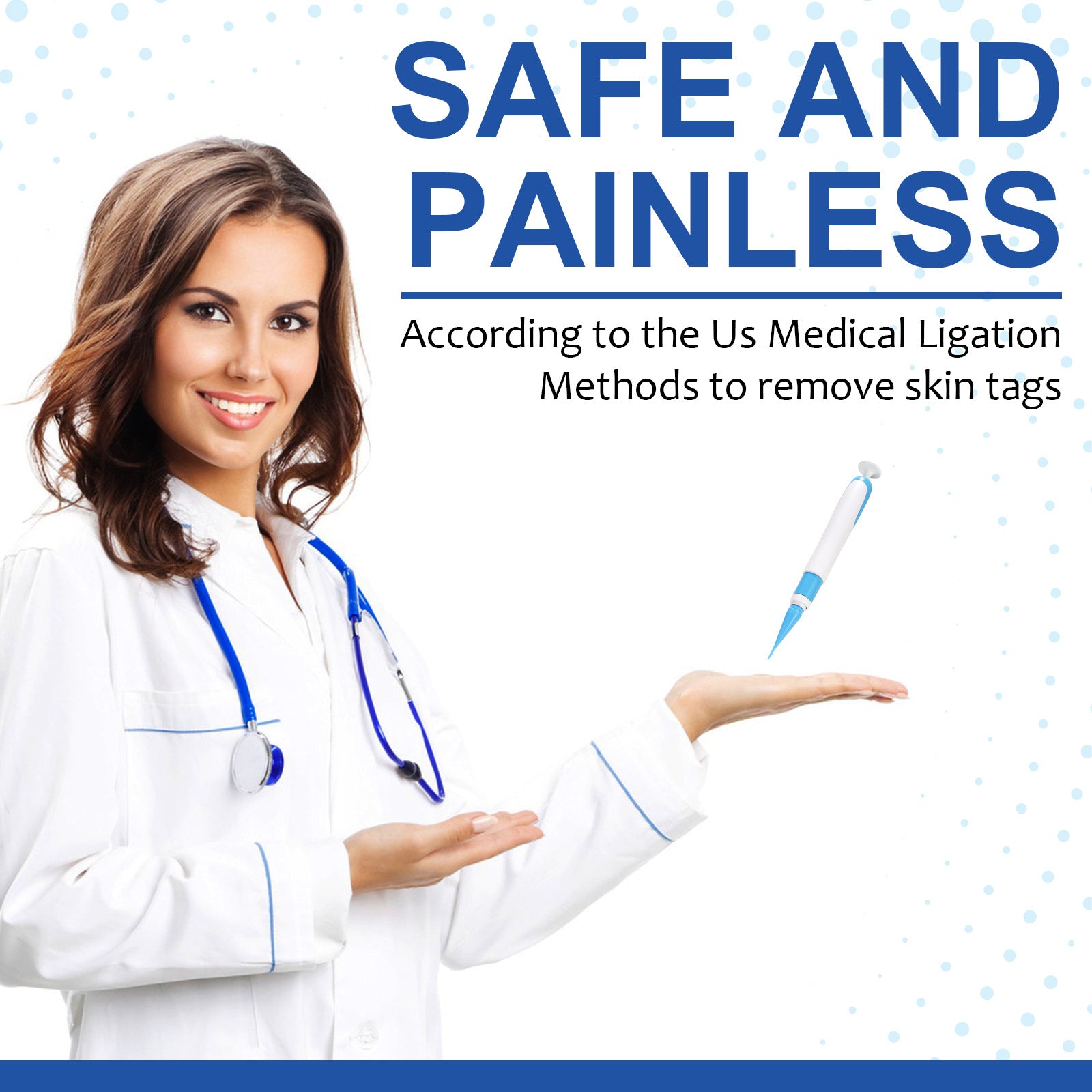 Skin Tag Removal Kit with Cleansing Swabs