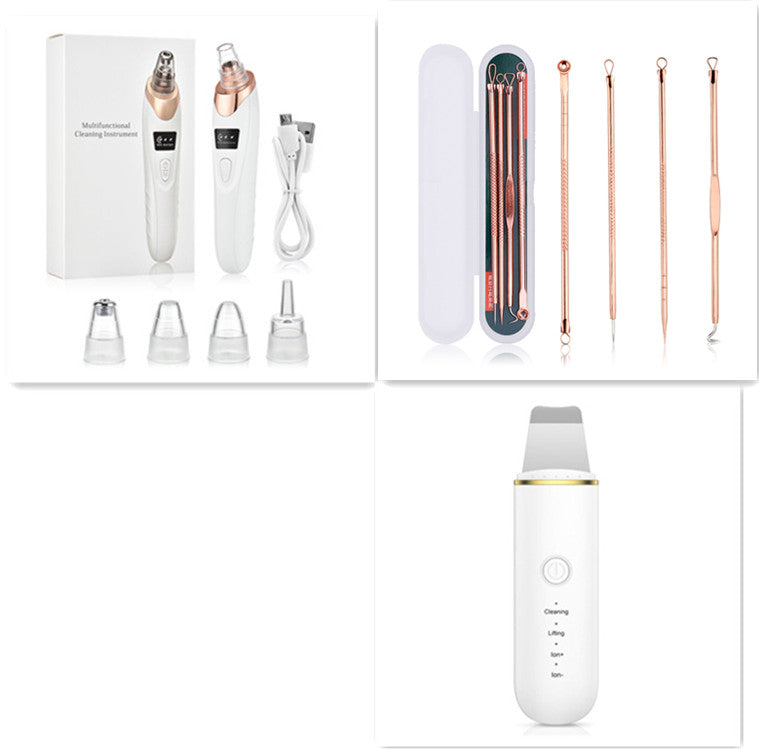 Porify Blackhead Remover for Clear Pores & Smooth Skin with multiple heads and cleaning tools.