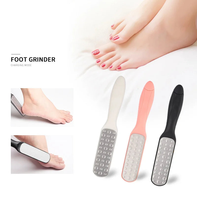 Double-Sided Foot Callus Remover Tool for soft, smooth feet, featuring a double-sided exfoliating surface.
