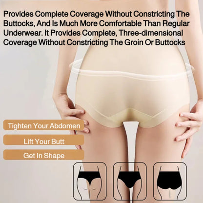 Lift Hip and Tummy Breathable Mesh Sexy Panties displayed on a model showcasing comfort and coverage features.