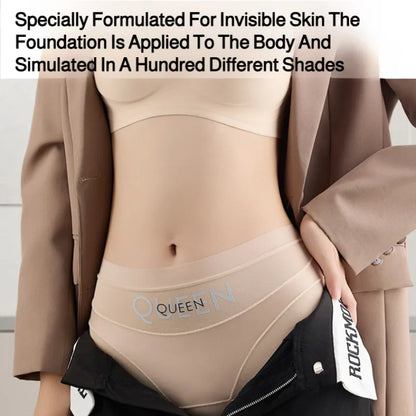 Lift Hip and Tummy Breathable Mesh Sexy Panties displayed on a model wearing a skin-tone foundation.