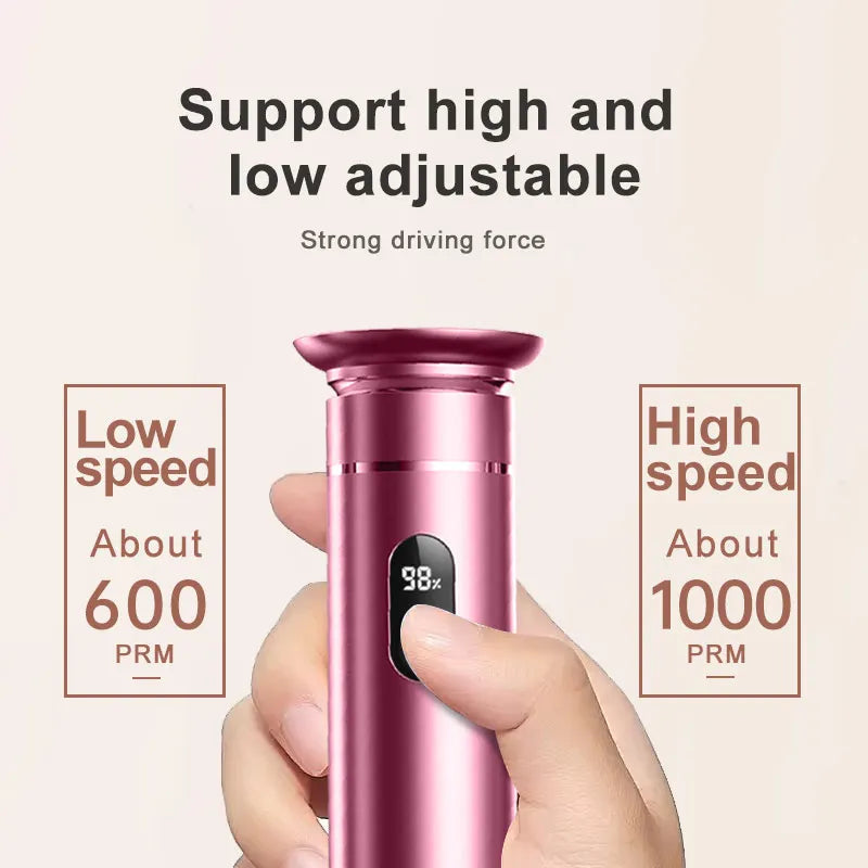 Electric Aluminum Foot Callus Remover Grinder Tool with adjustable speed settings for effective callus removal.