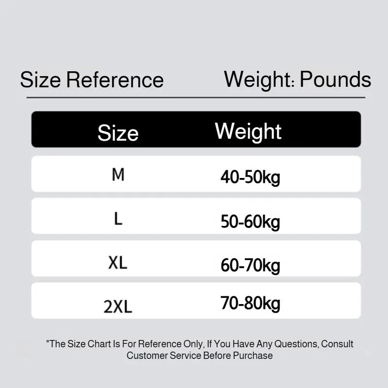 Size reference chart for Lift Hip and Tummy Breathable Mesh Sexy Panties with weights in pounds and sizes M, L, XL, 2XL.