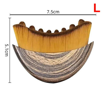 Lymphatic Face Brush for Deep Cleansing & Facial Massage dimensions showing 7.5cm width and 5.1cm height.