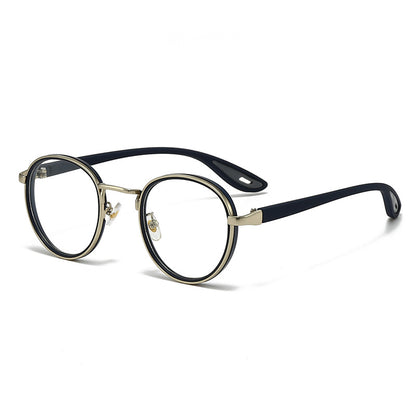 Vintage designer outdoor sunglasses with stylish round frames and lightweight comfort.