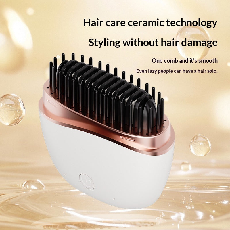Mini Portable Hair Straightener with hair care ceramic technology for damage-free styling.