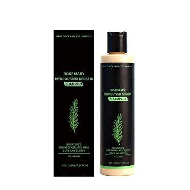 Tgideas Rosemary Shampoo for Hair Growth & Scalp Care in a bottle with box, promoting thick and voluminous hair.