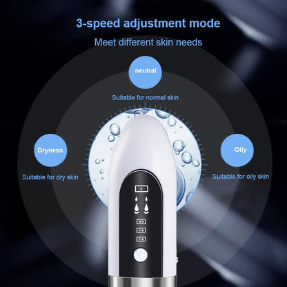 Electric Blackhead Vacuum Remover with 3-speed adjustment mode for various skin types