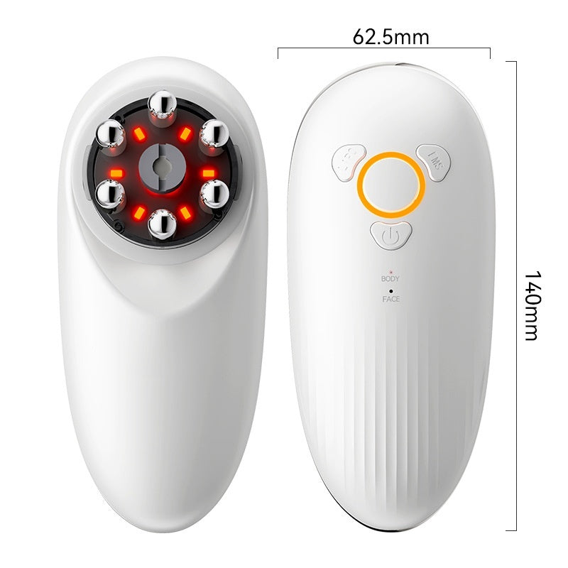 Body Sculpting Massager for Muscle Relief & Body Contouring device, featuring compact design with LED lights.